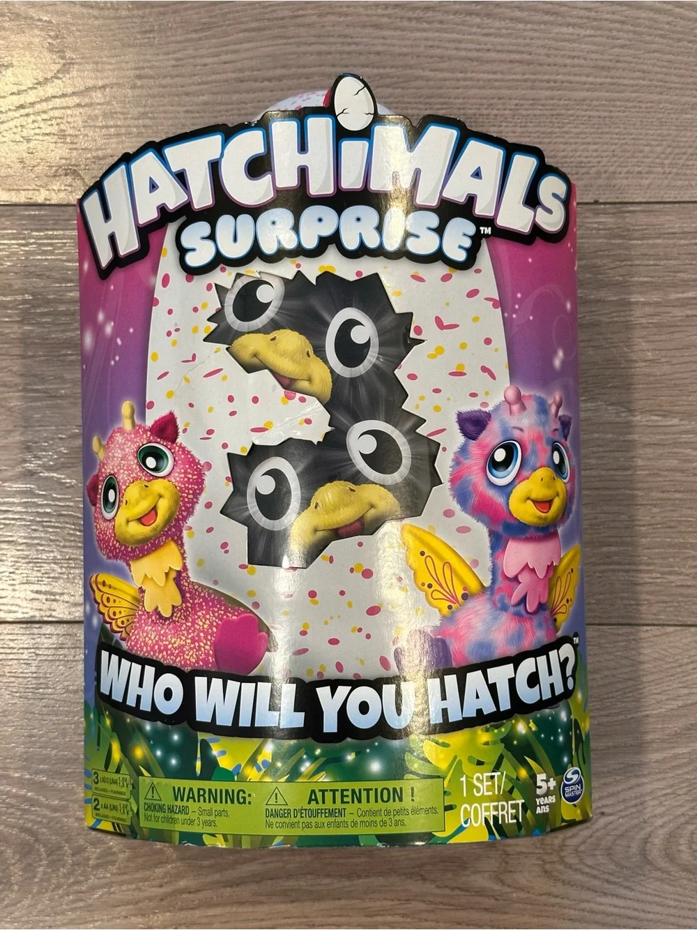NIB 2017 Hatchimals Surprise Twins Giraven or Peacat